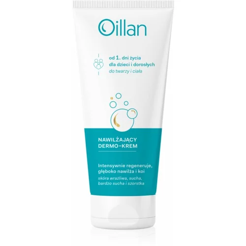 Oillan Derm Face and Body Cream vlažilna krema za obraz in telo za otroke od rojstva 200 ml