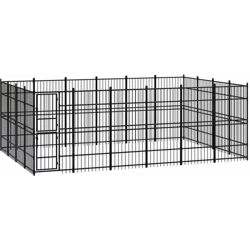  vanjski kavez za pse čelični 22 12 m²