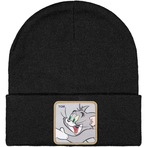 Capslab Kapa s šiltom Tom and Jerry črna barva