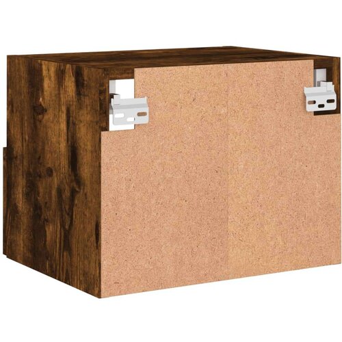 vidaXL Stenske TV omarice 2 kosa dimljeni hrast 40x30x30 cm inž. les Cene