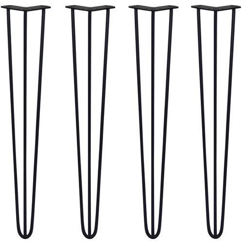 Monster 4 x 28" sponke za lase - 3 kraki - 10 mm - črne, (5000151871) Cene