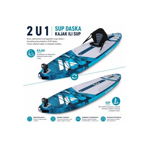 FlyPark SUP daska na naduvavanje XXXL LUX Cene