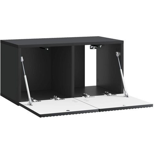  ormar za zid 59,5 x 31 x 30 cm Crna Konstruirano drvo Slike