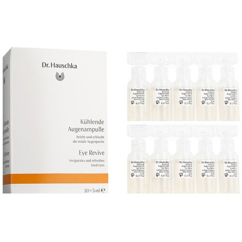 Dr. Hauschka Eye Revive osvježavajući obloži za oči 10 x 5 ml Slike