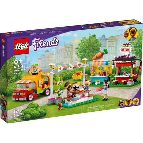 Lego Friends Tržnica z ulično hrano &scaron;tevilka 41701 Cene