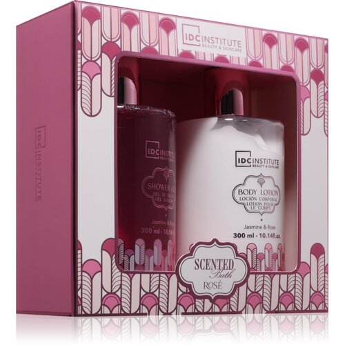 IDC INSTITUTE Scented Bath Rose poklon set za žene Slike