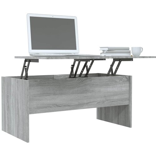  Stolić za kavu boja hrasta 102x50,5x46,5 cm konstruirano drvo Slike