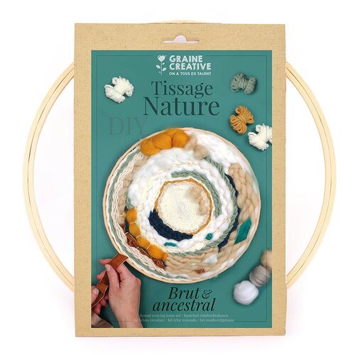 Graine Creative set DIY okrugli goblen Nature Slike