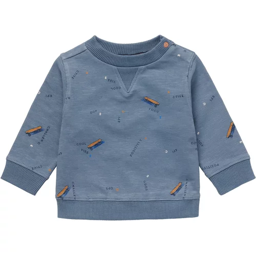 Noppies Sweater majica 'Juterborg' kobalt plava / golublje plava / tamno narančasta
