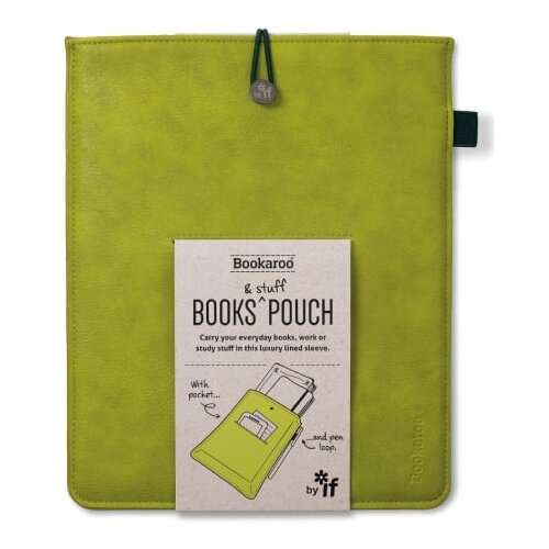 That Company Called IF Bookaroo - Futrola za knjigu - Bookaroo, Books and Stuff, Chartreuse Cene