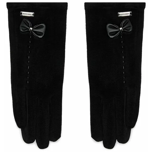 Wittchen Ženske rokavice 39-6P-012 Črna