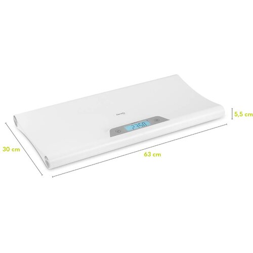 Lionelo digitalna vaga za bebe Babybalance, White Slike