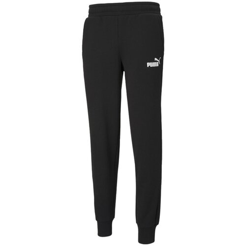 Puma Hlače Essentials Logo Črna Slike