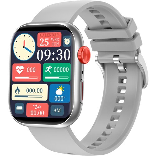 INF Pametna ura z več &amp;scaron;portnimi načini in upravljanjem zdravja Silver, (5000071868) Slike
