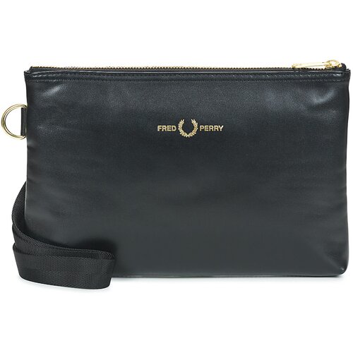 Fred Perry SMOOTH LEATHER SACOCHE Crna Cijene