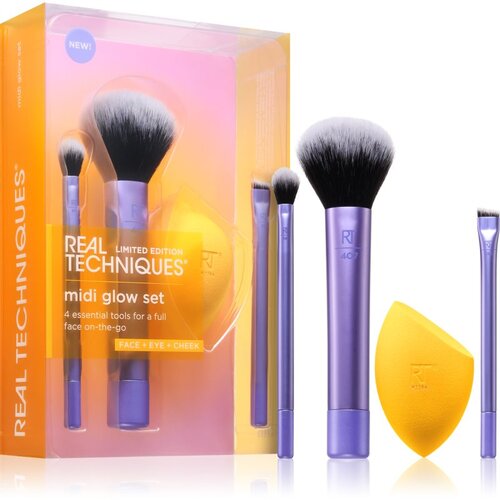 Real Techniques Midi Glow Set set čopičev Cene
