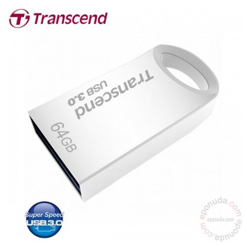 Transcend USB-ključ 64 GB JetFlash® 710S srebrne boje TS64GJF710S USB 3.0 Cijene