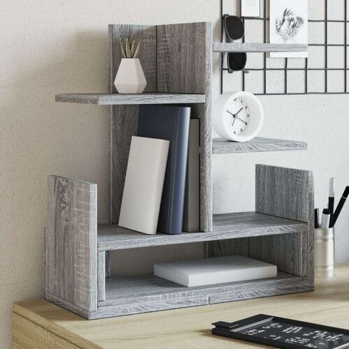  Organizator za stol boja hrasta 49x20x52 5 cm konstruirano drvo Slike