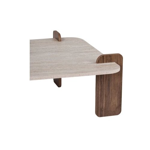Hanah home Sto za dnevnu sobu Marais Travertine Venezia Walnut Slike