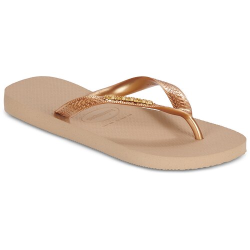 Havaianas Japonke TOP LOGO METALLIC Pozlačena Cene