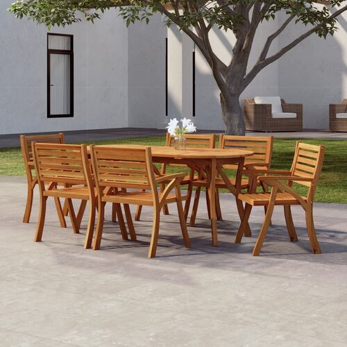 VidaXL Vrtni stol 200 x 90 x 75 cm od masivnog bagremovog drva Slike