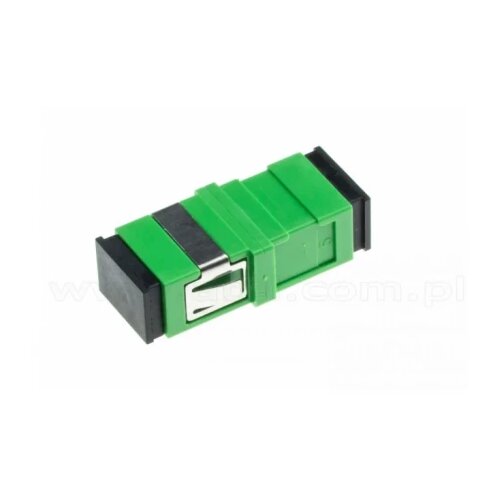 Netiks SC-APC / SC-APC singlemode simplex fiber adapter, APC (angle-polished connectors) Cene