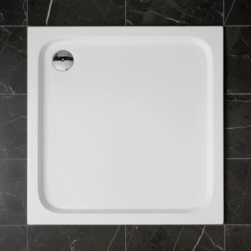 REA Bath Tu&amp;scaron; pladenj Belmond White 80x80 Slike