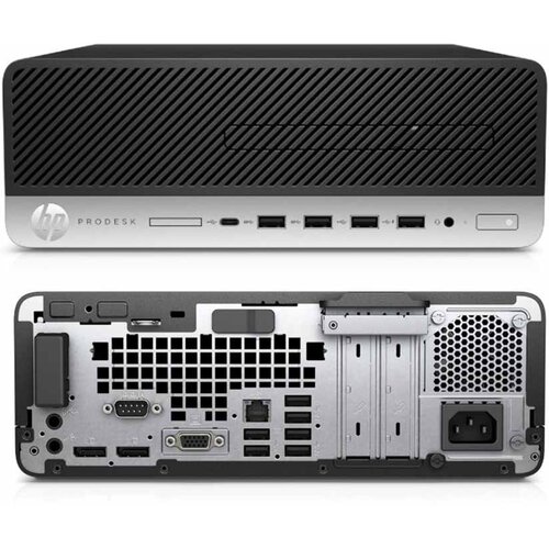 HP Obnovljeno - znaki rabe - Obnovljen računalnik Prodesk 600 G4 SFF, i3-8100, 8GB, 512GB SSD, Windows 10 Pro, (5000001001) Slike
