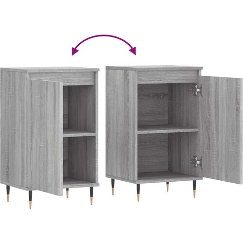 vidaXL Komoda siva sonoma 40x35x70 cm inženirski les Cene