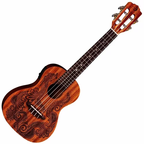 Luna Henna Dragon Koncertni ukulele Mahogany