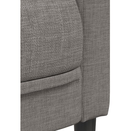  3-dijelni set sofa smeđesivi od tkanine Slike
