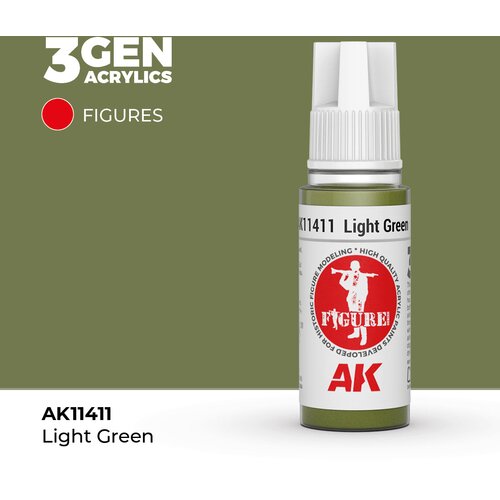 AK Interactive Light Green 17ml - 3rd Gen Akrilna Boja AK11411 Cene