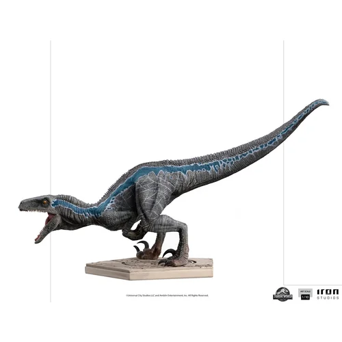 Grupo UMETNIŠKA FIGURICA JURSKI SVET PADLO KRALJESTVO VELOCIRAPTOR MODRA, (20838360)