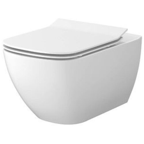 Cersanit viseča wc školjka Virgo z wc desko, 263021 Cene
