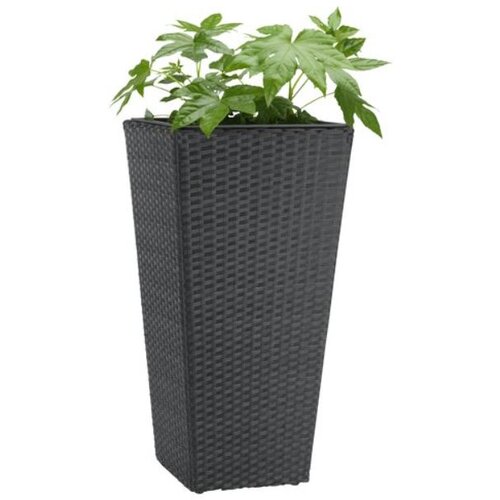 Olimp Sport Baštenska saksija 36x36x70 Crna Cene