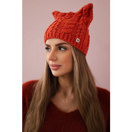 Kesi Cap with fleece Rabbid K237 foxy Slike