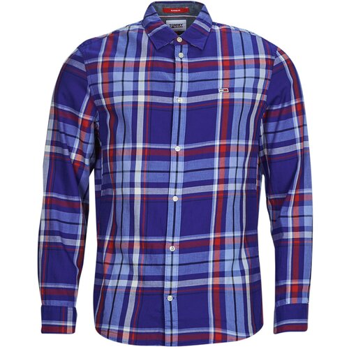 Tommy Jeans TJM CLSC ESSENTIAL CHECK SHIRT Vi&amp;scaron;ebojna Slike