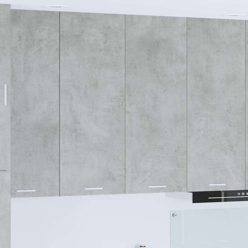 Viseći ormarić Betonski sivi 80 x 31 x 100 cm Konstruirano drvo Cijene