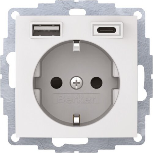 Berker SCHUKO/USB vtičnica 48041909, (20888260) Cene