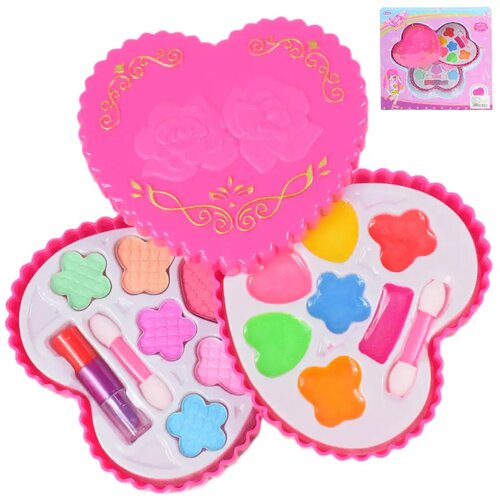 Magic Toys Cute Girl: Paleta ličil na 2 nivojih v obliki srca Cene