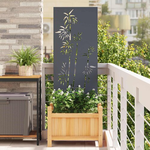  Privatnost u vrtu Antracit 50 x 140 cm Hladno valjana čelična Cijene