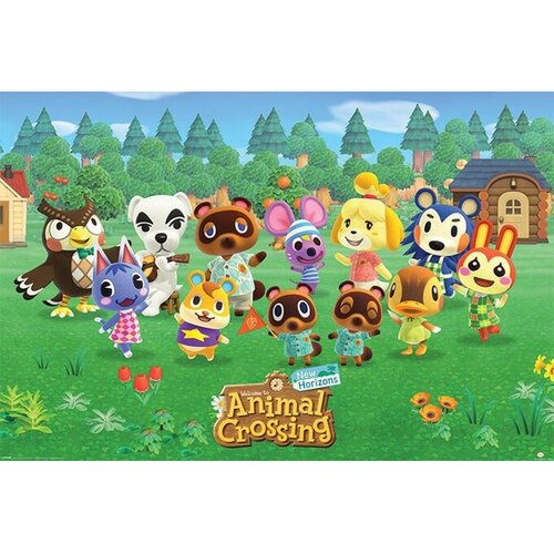Pyramid maxi plakat Animal Crossing (lineup) Cene
