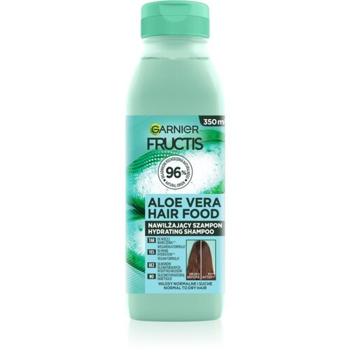 Garnier Fructis Aloe Vera Hair Food vlažilni &amp;scaron;ampon za normalne do suhe lase 350 ml Slike