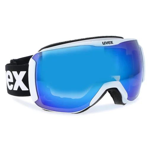 Uvex Downhill 2100 CV White Mat/Mirror Blue/CV Green Skijaške naočale