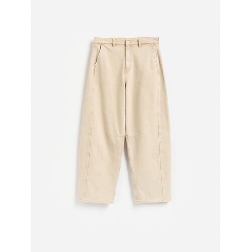 Reserved LADIES` JEANS TROUSERS - bež Cene