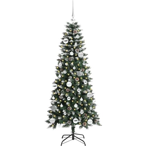  Umjetno božićno drvce s stalakom Zelena 66 x 66 x 150 cm Slike