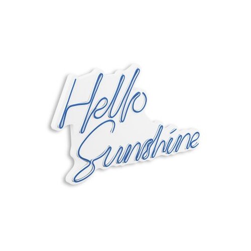 WALLXPERT dekorativna plastična led rasveta hello sunshine blue Slike