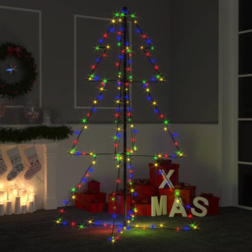 vidaXL stožasto božićno drvce 200 LED unutarnje i vanjsko 98 x 150 cm Cijene