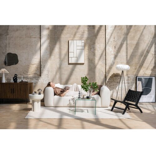 Bonami Selection Siva bar&amp;scaron;unasti sofa 225 cm Cube &amp;ndash; Slike