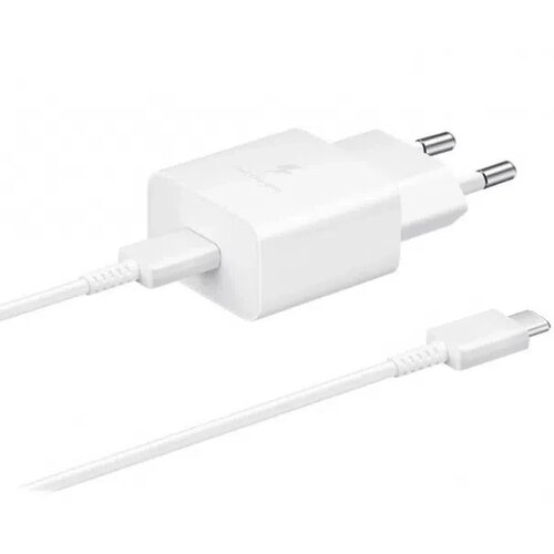 Samsung 15W Fast Charging USB-C punjač bijeli (kabal uključen) Slike
